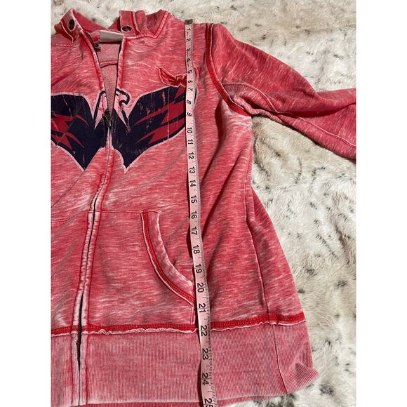 NHL Washington Capitals Red zip up hoodie - Picture 8 of 8